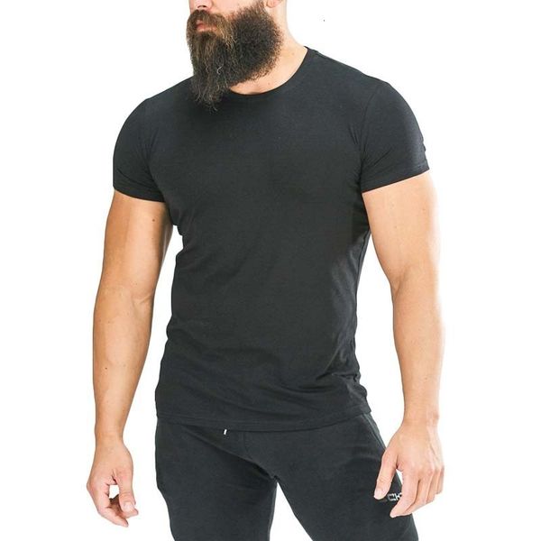 shirt muscle fitness sports summer new short sleeve running crew neck breathable men's top, White;black
shirt muscle fitness sports summer new short sleeve running crew neck breathable men's top, White;black