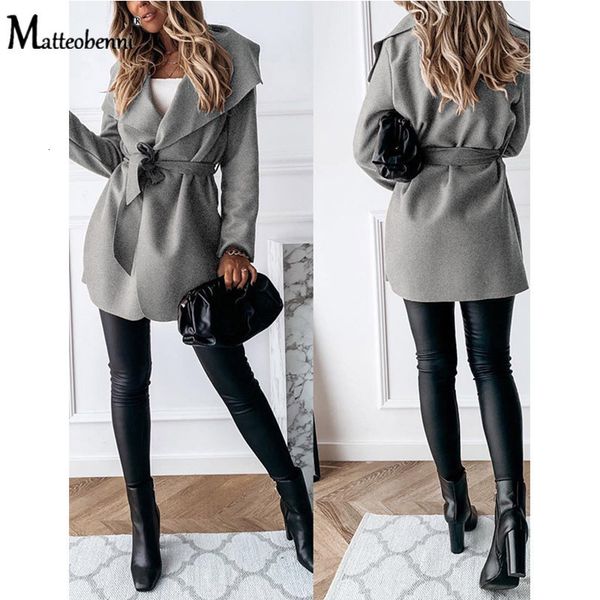2021 new fashion spring and autumn casual solid color simple classic coat with belt chic women's long windbreaker lapel jacket 53lu, Tan;black
2021 new fashion spring and autumn casual solid color simple classic coat with belt chic women's long windbreaker lapel jacket 53lu, Tan;black