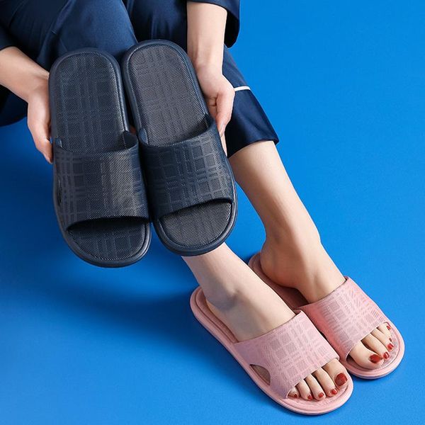 slippers simplicity bathroom summer ins men women pink striped texture cool indoor soft beach fashion pvc non-slip flip flops, Black
slippers simplicity bathroom summer ins men women pink striped texture cool indoor soft beach fashion pvc non-slip flip flops, Black