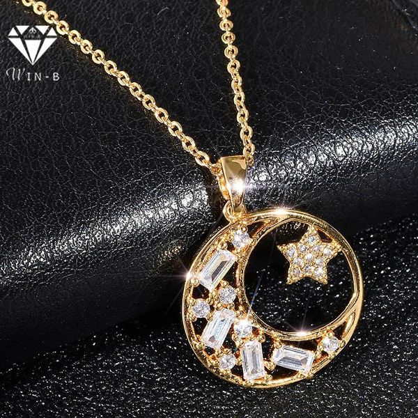 pendant necklaces win-b crystal moon star gold mbox necklace sky chain zircon drop-shaped women anniversary gift, Silver
pendant necklaces win-b crystal moon star gold mbox necklace sky chain zircon drop-shaped women anniversary gift, Silver