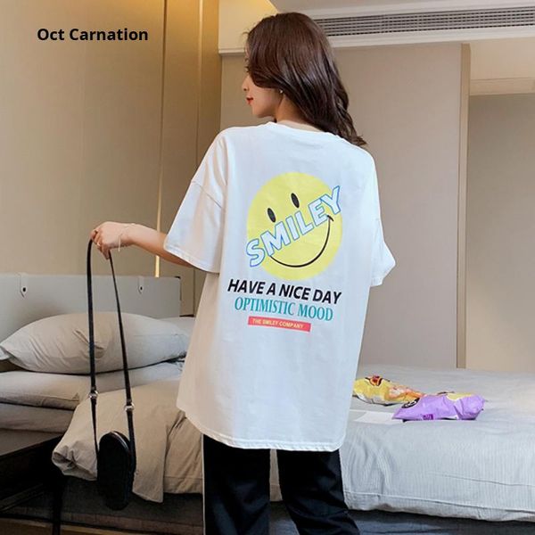 maternity & tees fashionable little daisy print t-shirt white short sleeve loose casual clothes summer for pregnant women 6064
maternity & tees fashionable little daisy print t-shirt white short sleeve loose casual clothes summer for pregnant women 6064