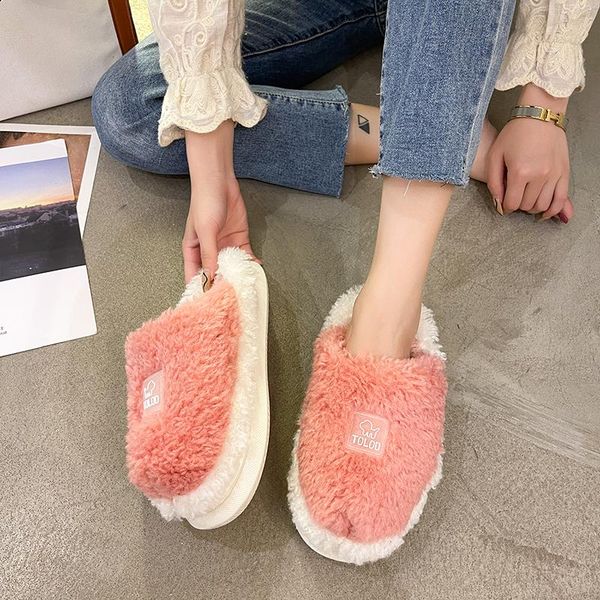 slippers 2021 vogue flats plush shallow flip flops winter warm sweet fur fashion walking cozy slides casual designer plus size, Black
slippers 2021 vogue flats plush shallow flip flops winter warm sweet fur fashion walking cozy slides casual designer plus size, Black