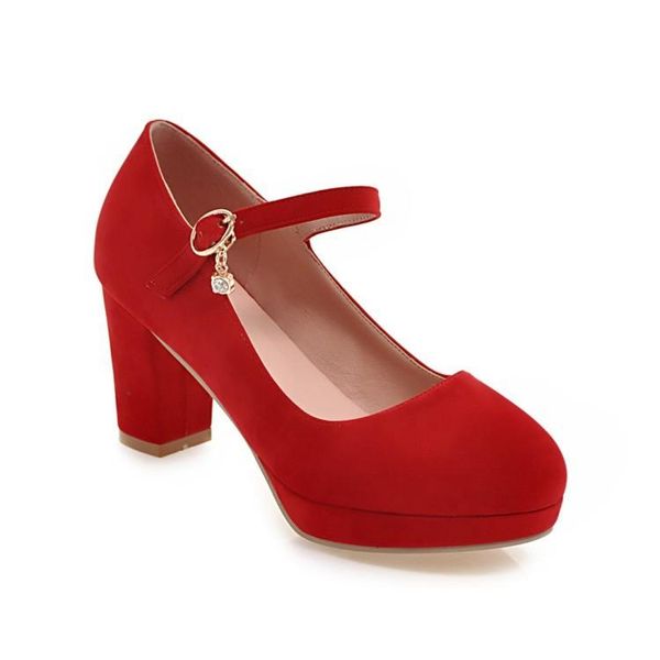 dress shoes women sweet suede buckle thick heel high heels womens chunky diamond pumps small big size 32 43 bride wedding, Black
dress shoes women sweet suede buckle thick heel high heels womens chunky diamond pumps small big size 32 43 bride wedding, Black