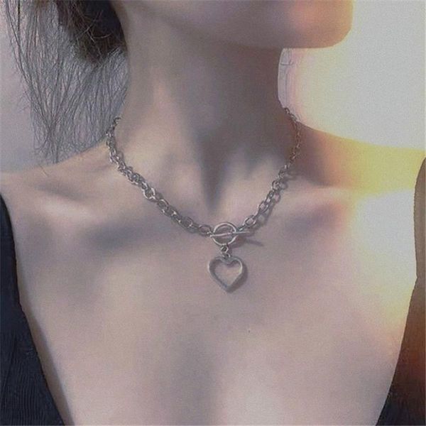 chains yeyulin colorful hollow heart pendant necklace for women gold silver color chain ot clasp punk jewelry gift
chains yeyulin colorful hollow heart pendant necklace for women gold silver color chain ot clasp punk jewelry gift