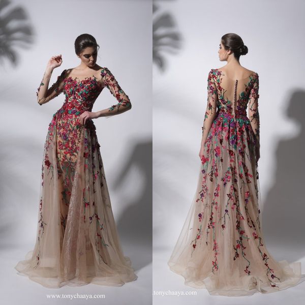 tony chaaya embroidery overskirts 2022 evening dresses long sleeve floral flower prom gowns for women party robe de soirée, Black;red
tony chaaya embroidery overskirts 2022 evening dresses long sleeve floral flower prom gowns for women party robe de soirée, Black;red