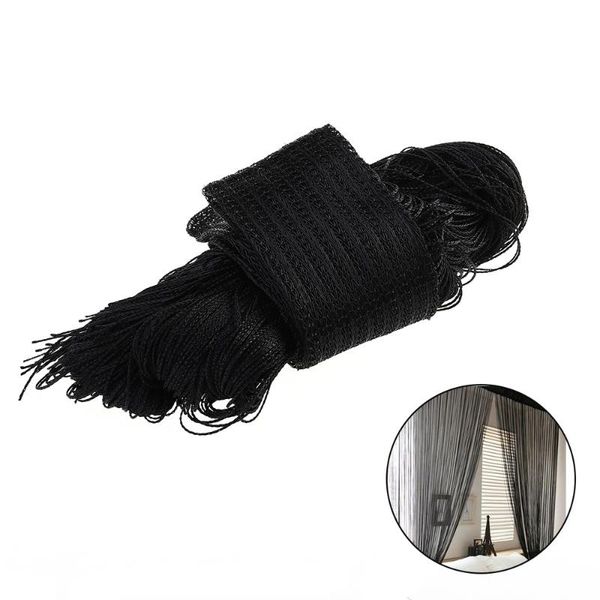 curtain & drapes rod type window door room divider line string thread tassel valance for doorway party decoration (black)
curtain & drapes rod type window door room divider line string thread tassel valance for doorway party decoration (black)