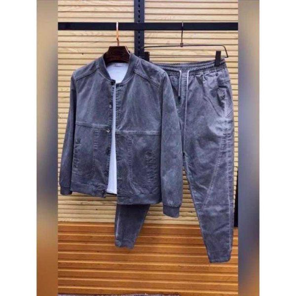 jogging clothing 2021 spring and autumn fashion washed denim suit tide brand coat korean work clothes men's leisure trend, Black;red
jogging clothing 2021 spring and autumn fashion washed denim suit tide brand coat korean work clothes men's leisure trend, Black;red