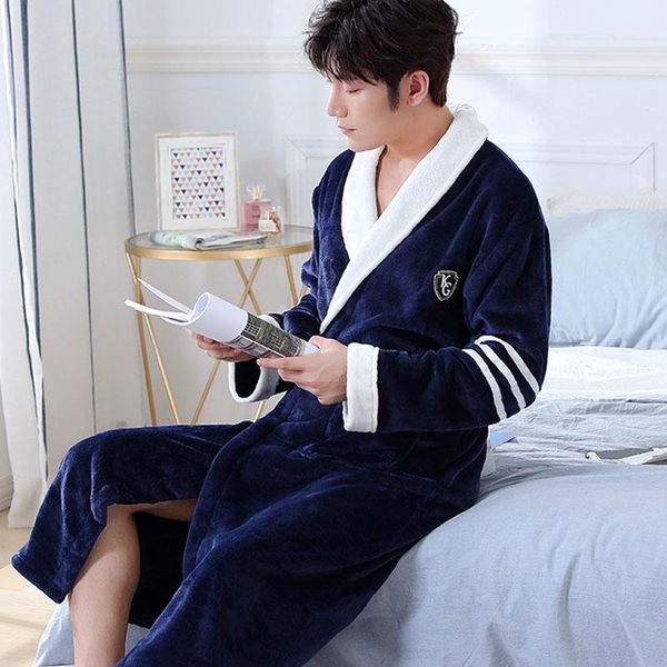 men's sleepwear winter bathrobe nightgow thick warm coral fleece bath robe mens kimono dressing gown male homewear nightwear, Black;brown
men's sleepwear winter bathrobe nightgow thick warm coral fleece bath robe mens kimono dressing gown male homewear nightwear, Black;brown