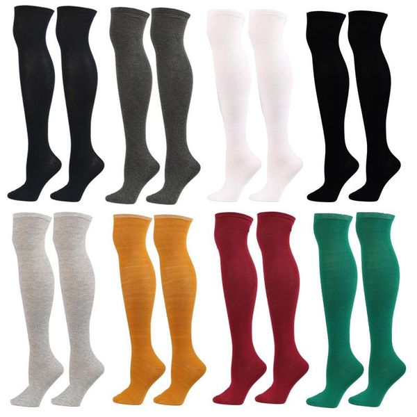 men's socks custom logo solid color plain cotton breathable long over knee women girls autumn winter, Black
men's socks custom logo solid color plain cotton breathable long over knee women girls autumn winter, Black