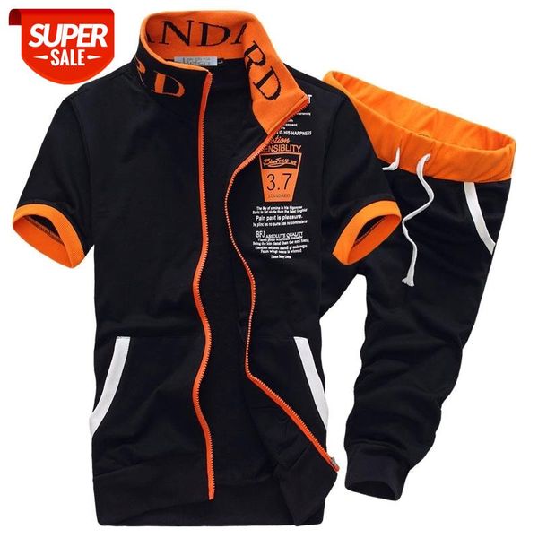 Tracksuits Mens Set 2020 Summer Sportswear Men Shorts Set Short Sleeve Sweatshirt+Pants Sporting Suit Sweatsuit Plus Size S-3XL #2X4S, Gray
Tracksuits Mens Set 2020 Summer Sportswear Men Shorts Set Short Sleeve Sweatshirt+Pants Sporting Suit Sweatsuit Plus Size S-3XL #2X4S, Gray