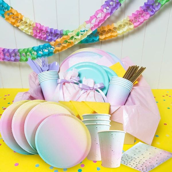 1set disposable tableware rainbow round flat rainbow paper cup paper towel party supplies birthday wedding party decoration
1set disposable tableware rainbow round flat rainbow paper cup paper towel party supplies birthday wedding party decoration