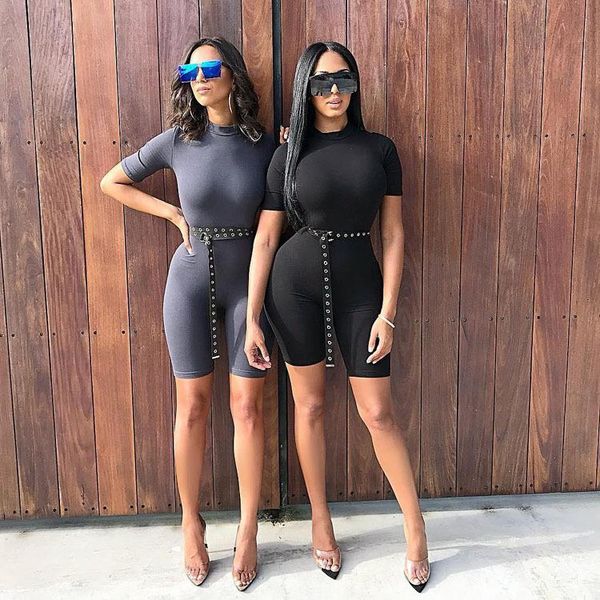 women's jumpsuits & rompers skmyneon green women bodysuit short sleeve playsuit 2021 female turtleneck fashion casual tracksuit, Black;white
women's jumpsuits & rompers skmyneon green women bodysuit short sleeve playsuit 2021 female turtleneck fashion casual tracksuit, Black;white