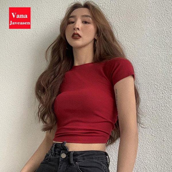 women's t-shirt basic slim t-shirts harajuku o-neck skinny bottoming tees clothes femme all-match crop clothing summer 2021 mujer, White
women's t-shirt basic slim t-shirts harajuku o-neck skinny bottoming tees clothes femme all-match crop clothing summer 2021 mujer, White