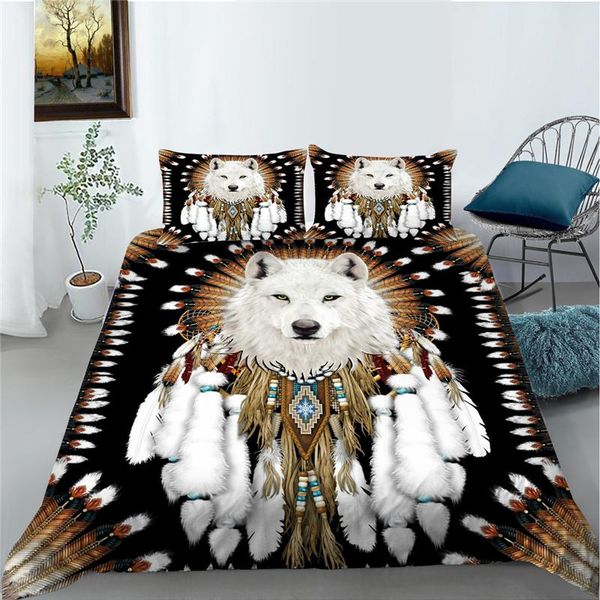 bedding sets 3d set luxury duvet cover size wolf printed king full double single bedroom decor home textile
bedding sets 3d set luxury duvet cover size wolf printed king full double single bedroom decor home textile