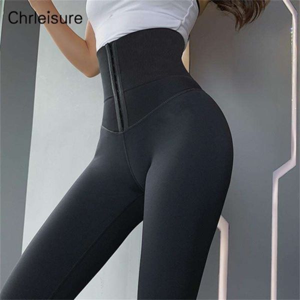 women sport leggings high waist compression fitness push up leggings running women gym workout stretchy tights leggins 210928, Black