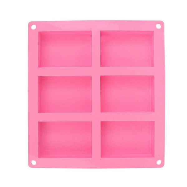craft tools silicone soap mould 6 cavity rectangle bake tray portable for homemade diy mold adw889
craft tools silicone soap mould 6 cavity rectangle bake tray portable for homemade diy mold adw889