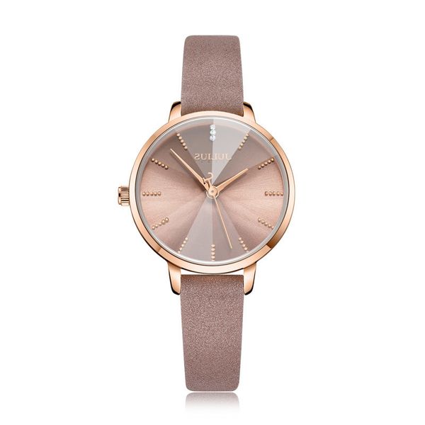 new lady women's watch japan quartz elegant fashion hours bracelet real leather clock school girl birthday gift julius box 1165, Slivery;brown
new lady women's watch japan quartz elegant fashion hours bracelet real leather clock school girl birthday gift julius box 1165, Slivery;brown