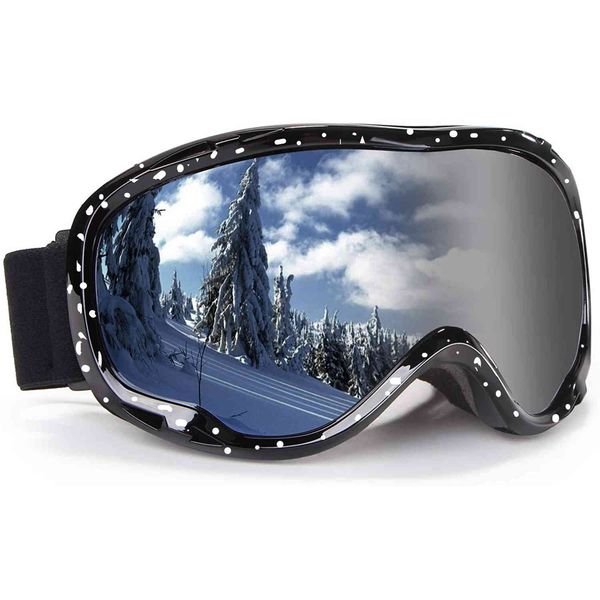 ski goggles, large spherical glasses, snow goggles, keka myopia glasses / hx20 double-layer anti fog, White;black
ski goggles, large spherical glasses, snow goggles, keka myopia glasses / hx20 double-layer anti fog, White;black