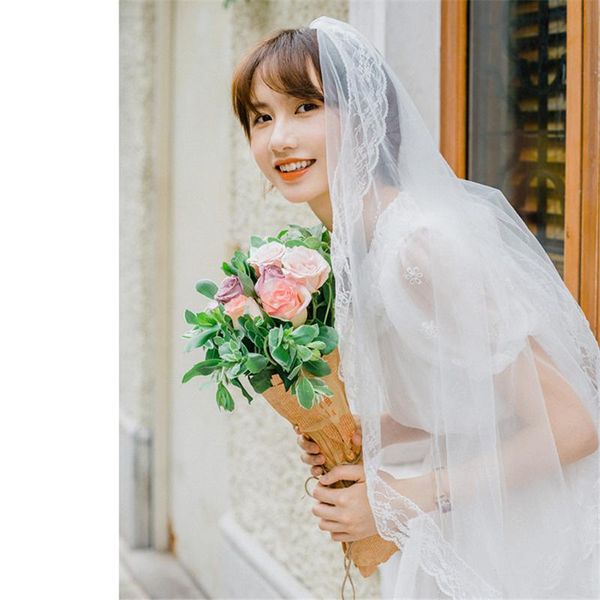 bridal veils 2021 ishsy white ivory weeding with comb long lace edge fingertip lengh bride veil voiles mariage velos de novia, Black
bridal veils 2021 ishsy white ivory weeding with comb long lace edge fingertip lengh bride veil voiles mariage velos de novia, Black