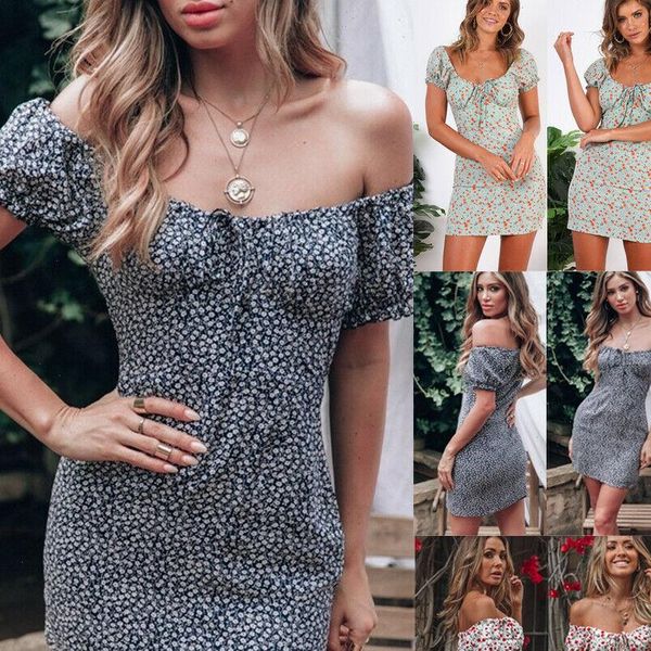 fashion women summer boho casual floral mini dress evening party beach sundress holiday new drop shipping, Black;gray
fashion women summer boho casual floral mini dress evening party beach sundress holiday new drop shipping, Black;gray