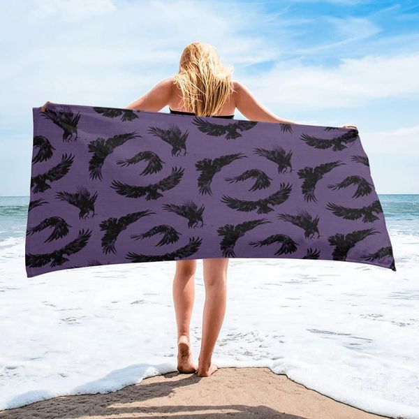 towel halloween crow purple quick-dry beach bathroom microfiber bath towels for adults picnic yoga mat
towel halloween crow purple quick-dry beach bathroom microfiber bath towels for adults picnic yoga mat