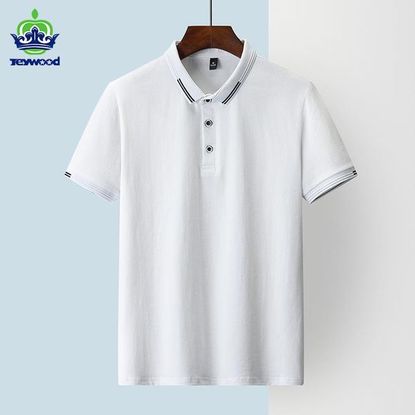 men's polos brand shirt summer down collar slim fit solid color white button breathable casual male clothing, White;black
men's polos brand shirt summer down collar slim fit solid color white button breathable casual male clothing, White;black