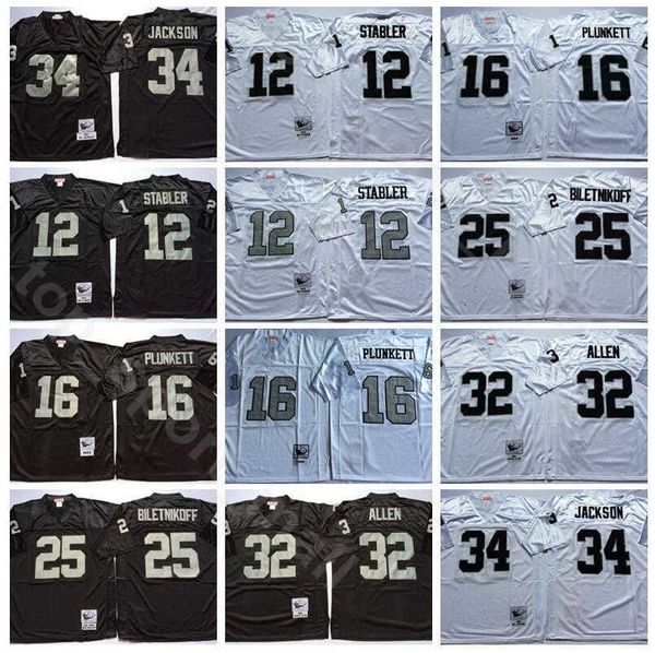 ncaa football 34 bo jackson 16 jim plunkett 32 marcus allen jerseys 25 fred biletnikoff 12 ken stabler lester hayes man vintage black white
ncaa football 34 bo jackson 16 jim plunkett 32 marcus allen jerseys 25 fred biletnikoff 12 ken stabler lester hayes man vintage black white
