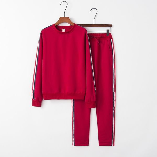 red warm 2021 new design fashion suit set women tracksuit two-piece style outfit sweatshirt sport wear, Gray
red warm 2021 new design fashion suit set women tracksuit two-piece style outfit sweatshirt sport wear, Gray