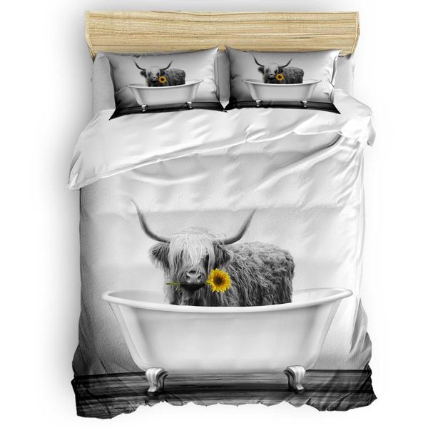 bedding sets sunflower bathtub yak luxury duvet cover fashion set home decoration bed king size comforter
bedding sets sunflower bathtub yak luxury duvet cover fashion set home decoration bed king size comforter