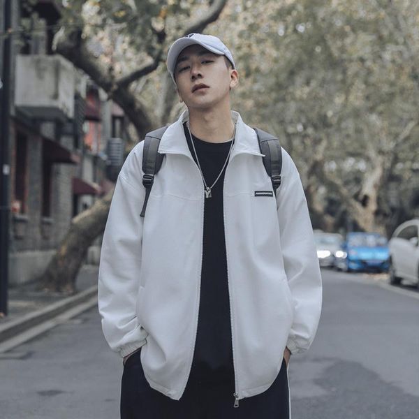 men's jackets men casual work clothes jas tij brand revers rits fashion, Black;brown
men's jackets men casual work clothes jas tij brand revers rits fashion, Black;brown
