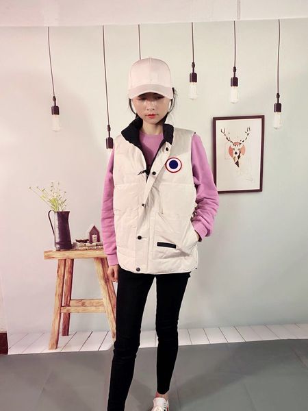 2021 fashion vest designer brand jacket men's and women's thick down warm clothes zipper stand-up collar, Black;white
2021 fashion vest designer brand jacket men's and women's thick down warm clothes zipper stand-up collar, Black;white