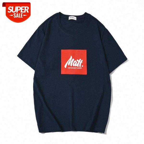 summer cotton t-shirt men's fashion simple printing round neck shirt loose couple student ins short sleeve #ky0l, White;black
summer cotton t-shirt men's fashion simple printing round neck shirt loose couple student ins short sleeve #ky0l, White;black