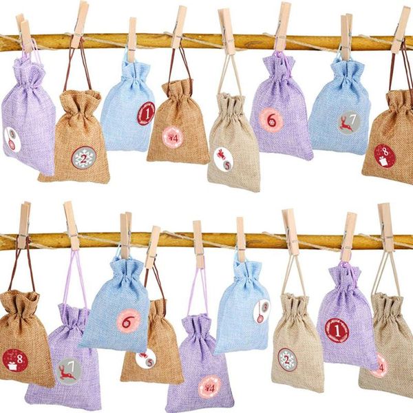 gift wrap 24pcs merry christmas pattern candy bag 1-24 advent calendar bundle cotton linen party favors kids decor
gift wrap 24pcs merry christmas pattern candy bag 1-24 advent calendar bundle cotton linen party favors kids decor