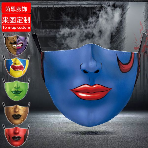 high-quality s cotton face funny dust-proof printing replaceable filter cotton mask pm2.5 water wash
high-quality s cotton face funny dust-proof printing replaceable filter cotton mask pm2.5 water wash