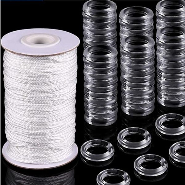 roman curtain accessories set nylon rope 55 yard blind cord pull strong with clear curtain ring parts 100pcs ing
roman curtain accessories set nylon rope 55 yard blind cord pull strong with clear curtain ring parts 100pcs ing