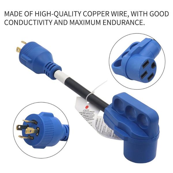 parts 30 amp male to 50 female rv adapter cord dogbone power plug converter cable vehicle accessories
parts 30 amp male to 50 female rv adapter cord dogbone power plug converter cable vehicle accessories