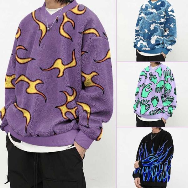men's hoodies & sweatshirts 2021 loose hoodie sudaderas coat autumn long sleeve shirts fashion print streetwear clothes men my541, Black
men's hoodies & sweatshirts 2021 loose hoodie sudaderas coat autumn long sleeve shirts fashion print streetwear clothes men my541, Black