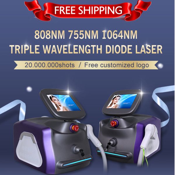 808nm permanent laser hair removal machine 808+755+1064 nm 3 wavelength diode laser hair removal machine 808+755+1064 portable, Black
808nm permanent laser hair removal machine 808+755+1064 nm 3 wavelength diode laser hair removal machine 808+755+1064 portable, Black