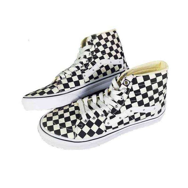 fangqivance black and white checkerboard sk8hi high canvas shoes men's women's autumn winter casual versatile board
fangqivance black and white checkerboard sk8hi high canvas shoes men's women's autumn winter casual versatile board