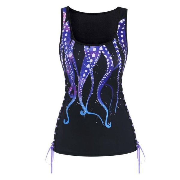 women's tanks & camis kancoold t-shirt fashion women printed sleeveless bandage o-neck tank cotton blouse 2021 summer may28, White
women's tanks & camis kancoold t-shirt fashion women printed sleeveless bandage o-neck tank cotton blouse 2021 summer may28, White