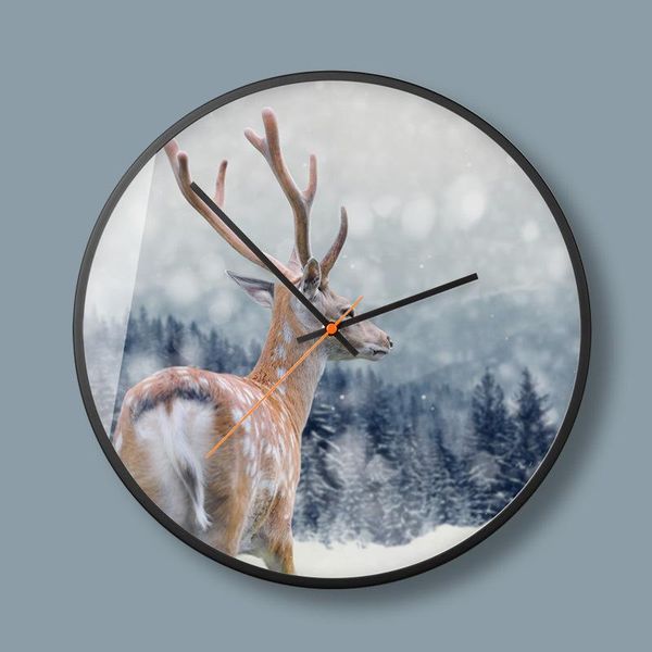 wall clocks hd clock elk reindeer series animal living room bedroom fashion mute decorative
wall clocks hd clock elk reindeer series animal living room bedroom fashion mute decorative