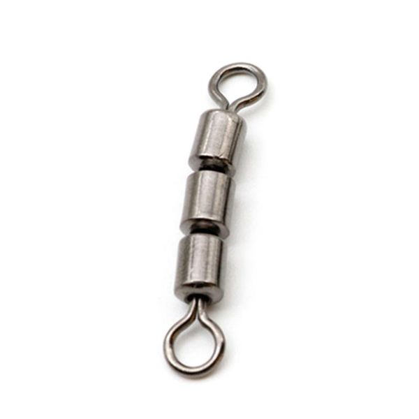 10pcs rolling high tensile spinning stainless steel portable quick connect triple flexible fishing swivels bearing lightweight
10pcs rolling high tensile spinning stainless steel portable quick connect triple flexible fishing swivels bearing lightweight