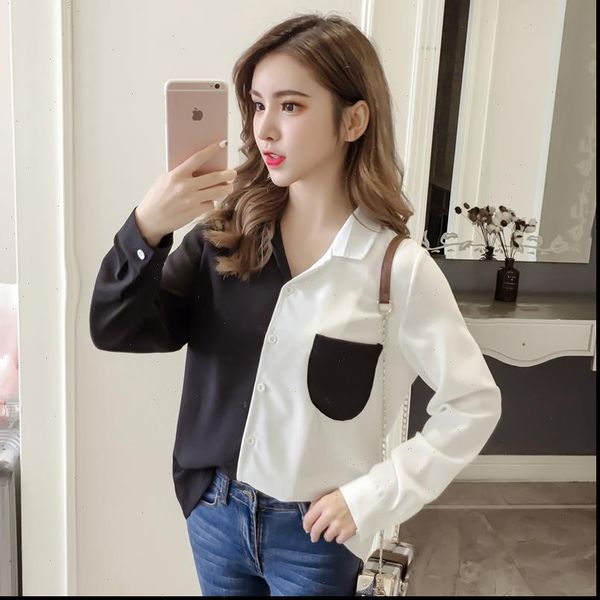 fashion women blouse 2018 long sleeve causal ol women and blouses patchwork causal blusa packet female clothes 1246 40, White
fashion women blouse 2018 long sleeve causal ol women and blouses patchwork causal blusa packet female clothes 1246 40, White