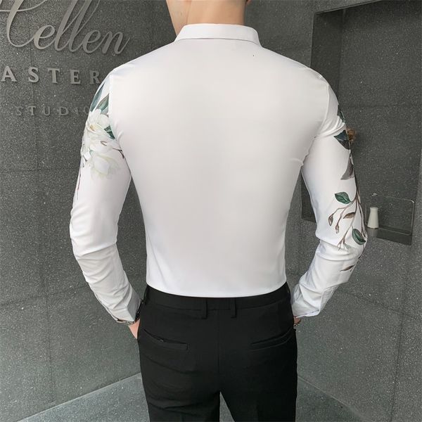 autumn new 2021 korean shirt thin floral adjustment men's clothes all game of long sleeve casual shirts club tuxedo jn31, Black;brown
autumn new 2021 korean shirt thin floral adjustment men's clothes all game of long sleeve casual shirts club tuxedo jn31, Black;brown