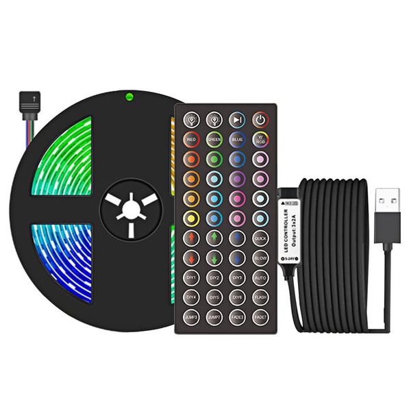 led strip lights 6.56ft. waterproof rgb led lights with ir remote control 20 colors and diy modes color tape
led strip lights 6.56ft. waterproof rgb led lights with ir remote control 20 colors and diy modes color tape