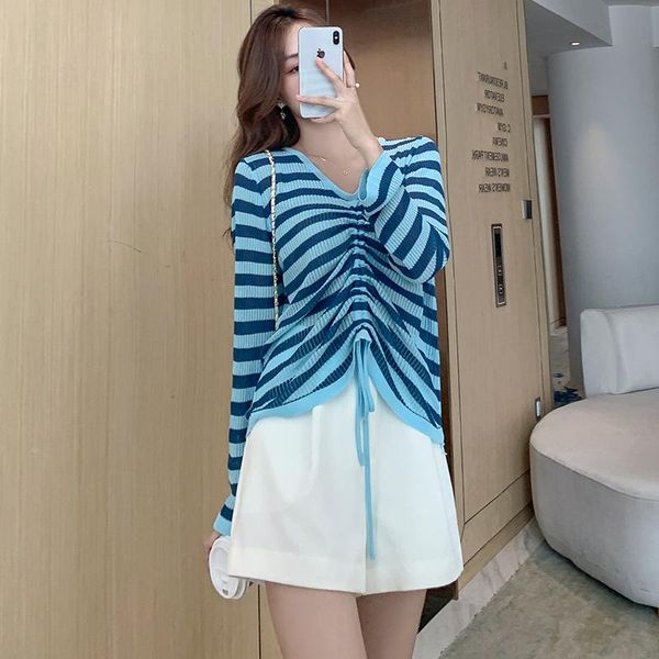 women's blouses & shirts coigarsam blouse women summer 2021 casual striped full sleeve o-neck green blue black blusas womens and, White
women's blouses & shirts coigarsam blouse women summer 2021 casual striped full sleeve o-neck green blue black blusas womens and, White