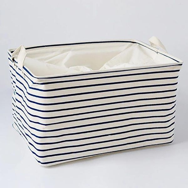 storage baskets with handles blue stripe drawstring closure large capacity wardrobe closet basket clothes keep tidy portable collapsible
storage baskets with handles blue stripe drawstring closure large capacity wardrobe closet basket clothes keep tidy portable collapsible