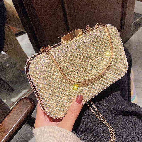 evening bags golden party wedding day clutch diamonds gift luxury purse handle hollow fashion party evening bags purse 220314
evening bags golden party wedding day clutch diamonds gift luxury purse handle hollow fashion party evening bags purse 220314