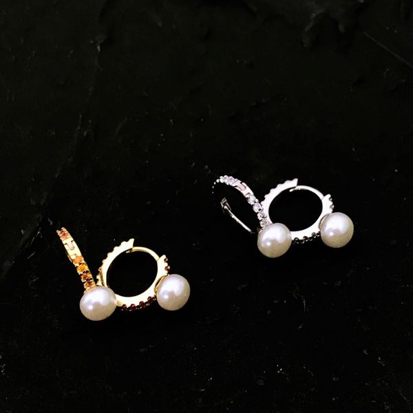 s925 sterling silver circle hoop zircon pearl european and american earrings personality fashion cool wind luxury brand monaco jewelry, Golden;silver
s925 sterling silver circle hoop zircon pearl european and american earrings personality fashion cool wind luxury brand monaco jewelry, Golden;silver