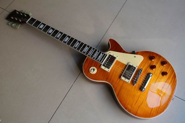 factory custom new standard electric guitar mahogany in lemon honey burst 20120110
factory custom new standard electric guitar mahogany in lemon honey burst 20120110